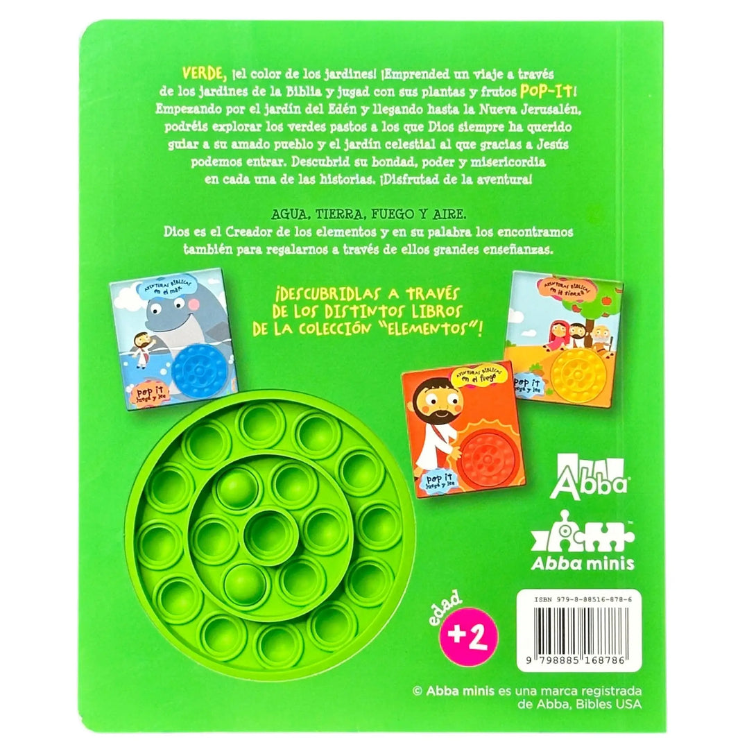 Aventuras bíblicas en los jardines. Colección Lee y Juega