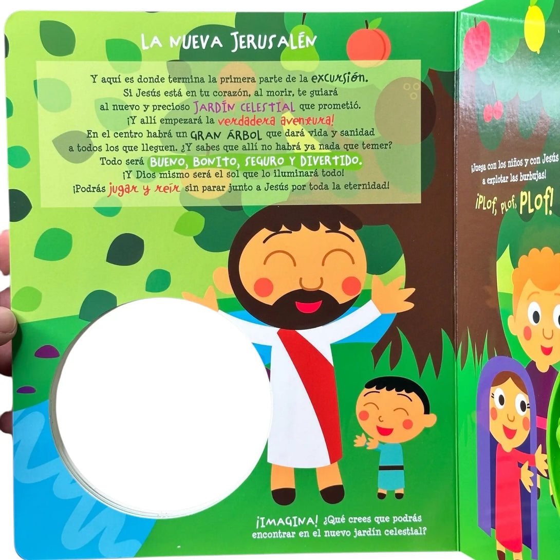 Aventuras bíblicas en los jardines. Colección Lee y Juega
