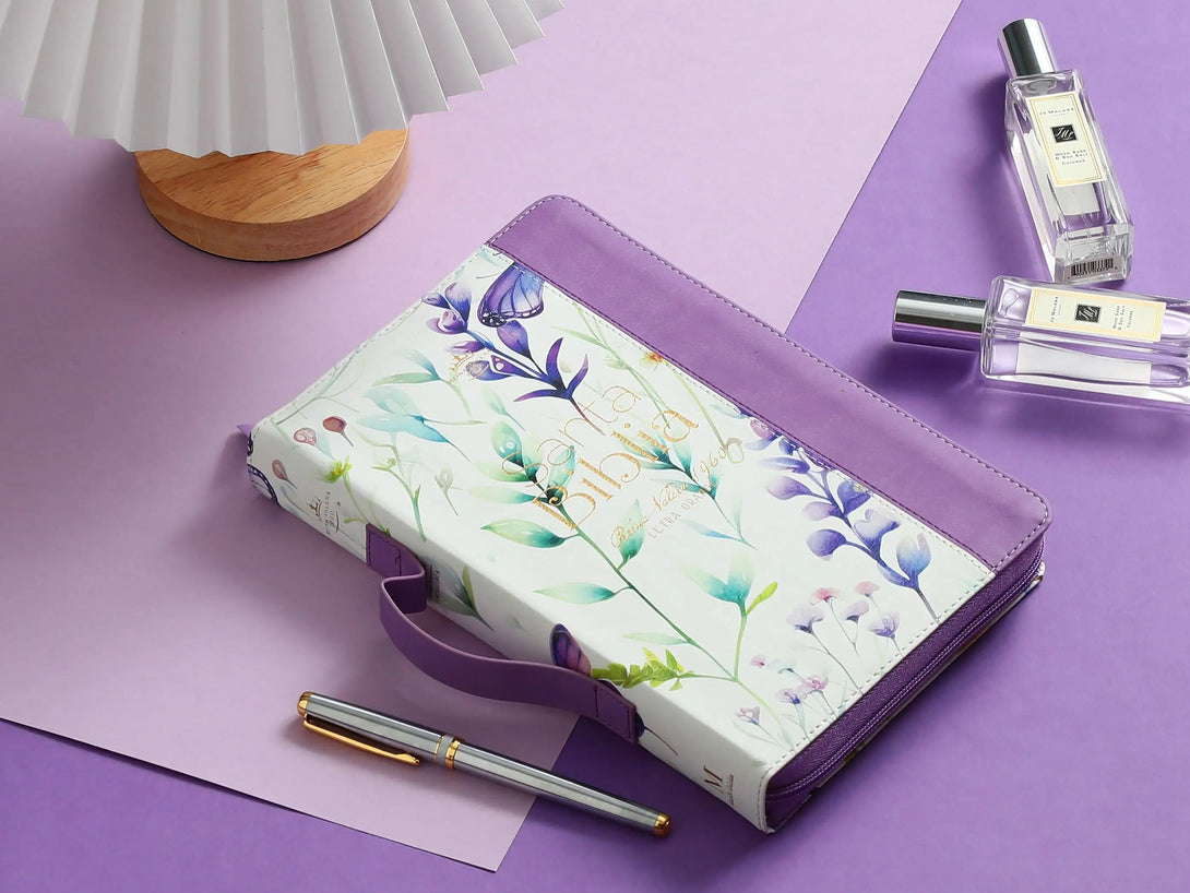 Biblia RVR065LG czti CP PJR Pretty Lila - Biblias