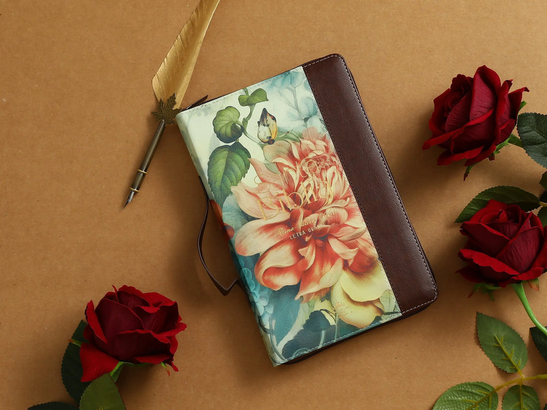 Biblia RVR065LG czti CP PJR Pretty Marrón - Biblias
