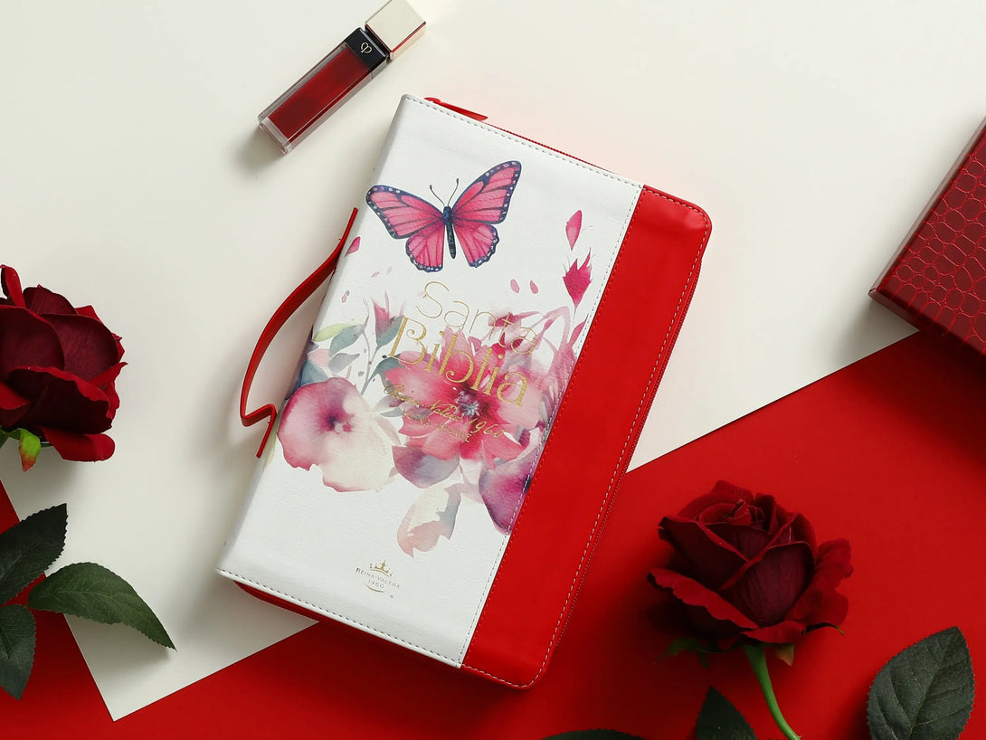 Biblia RVR065LG czti CP PJR Pretty Rosa - Biblias