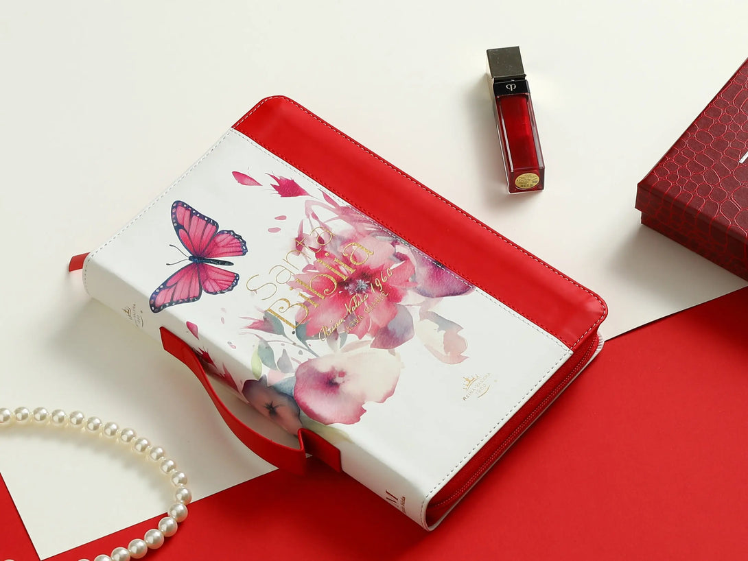 Biblia RVR065LG czti CP PJR Pretty Rosa - Biblias