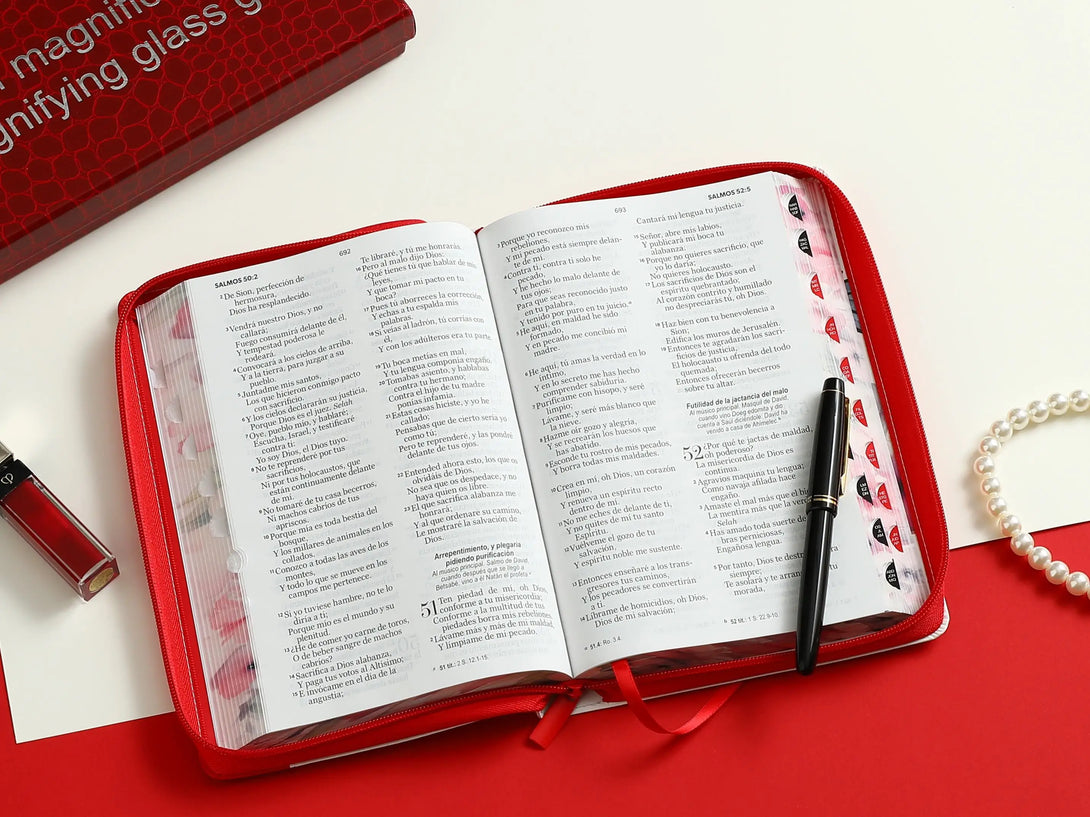 Biblia RVR065LG czti CP PJR Pretty Rosa - Biblias