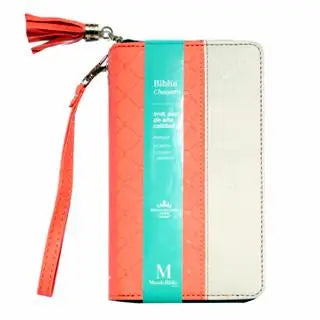 Biblia RVR60 015cz Horizonte Coral/gris claro - Biblias