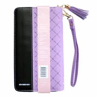 Biblia RVR60 015cz Horizonte lila/negro - Biblias