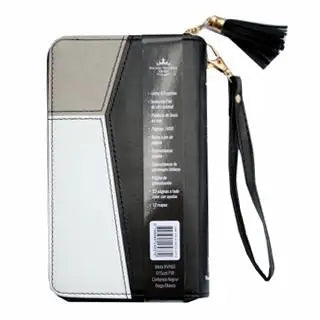 Biblia RVR60 015czti PJR Contempo Negro/Beige/Blanco