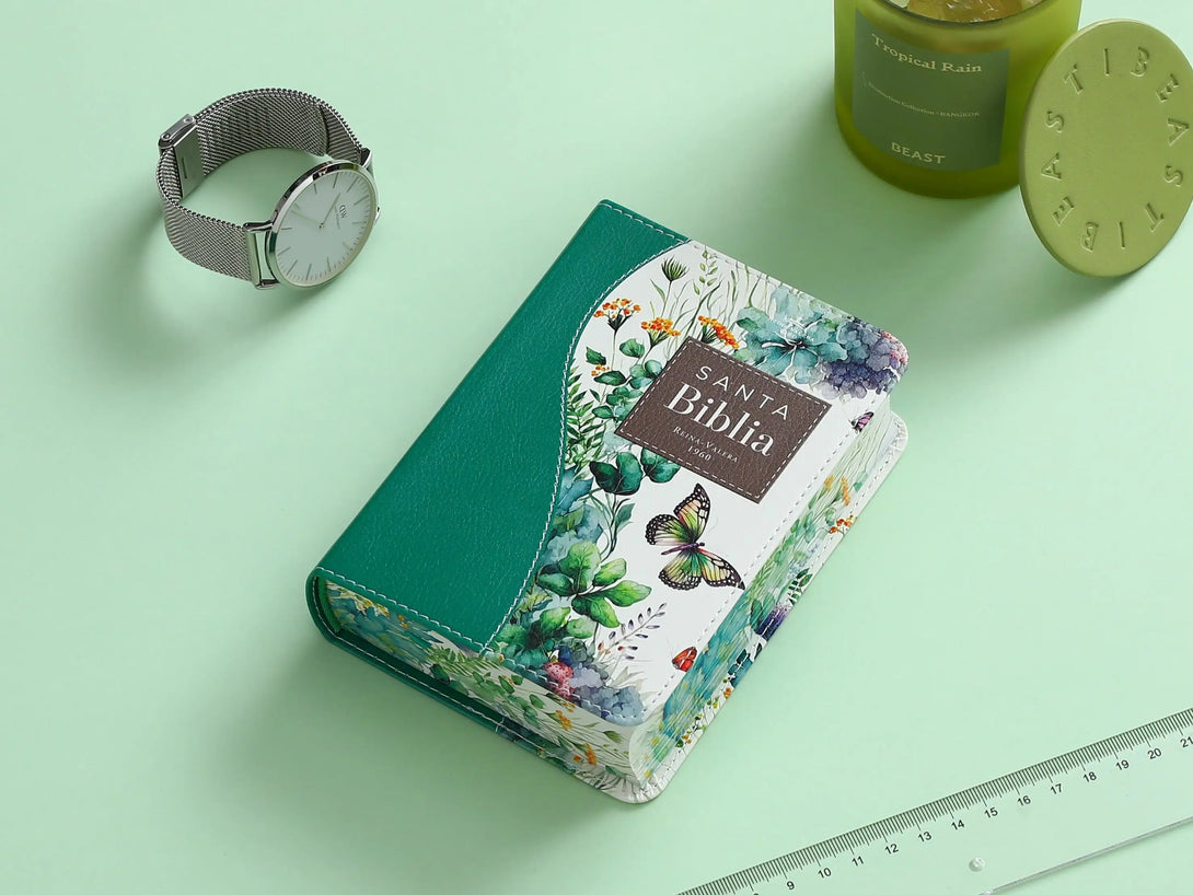 Biblia RVR60 025c CP PJR Renovación Turquesa - Biblias