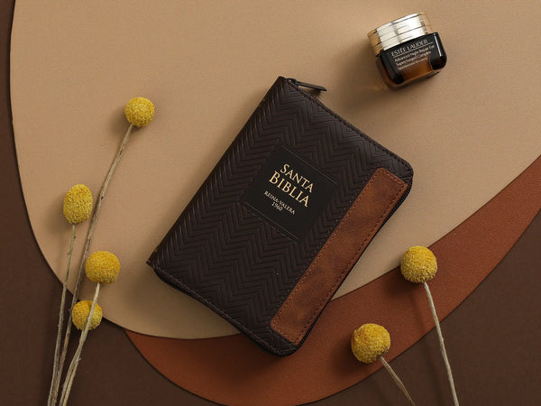 Biblia RVR60 025czti Geométrico café/café - Biblias