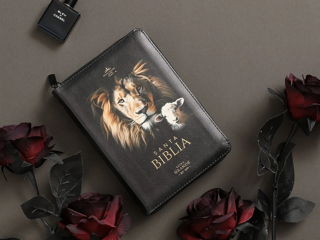 Biblia RVR60 045czti PJR 10 pts León y cordero - Biblias