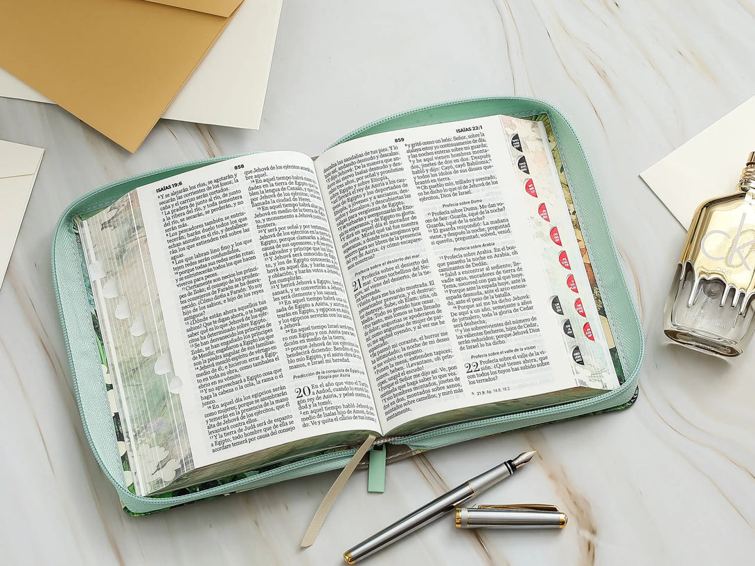 Biblia RVR60 045czti PJR 10 pts Vintage Primavera - Biblias