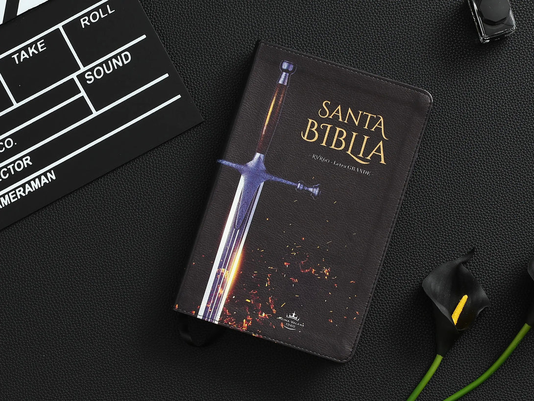 Biblia RVR60 062c LG PJR F flex Espada - Biblias