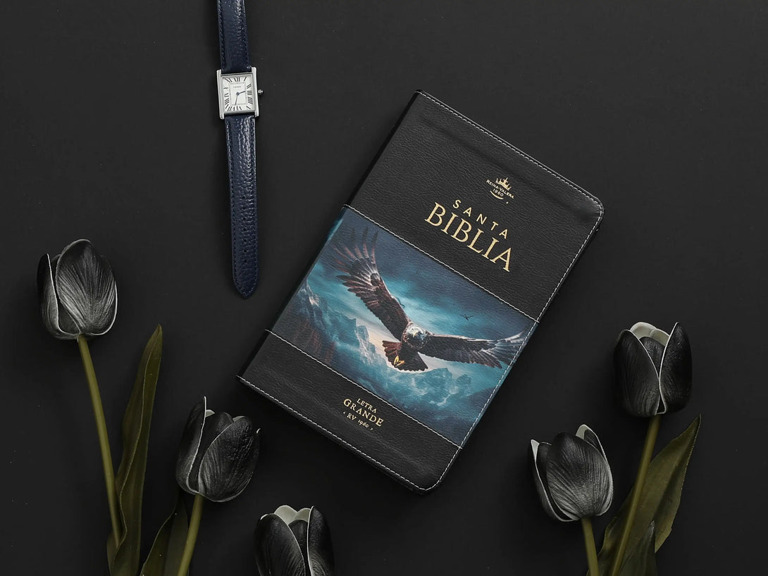 Biblia RVR60 065cti Colección Supreme Águila en vuelo