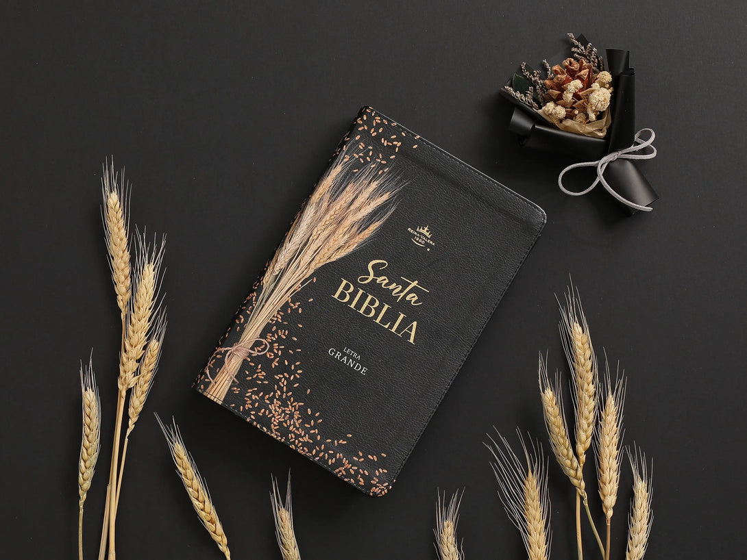 Biblia RVR60 065cti Colección Supreme Negro trigo - Biblias