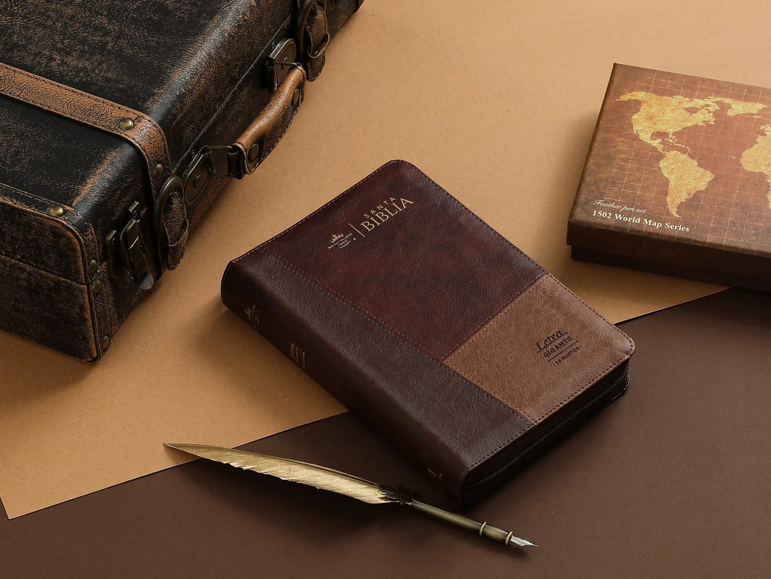 Biblia RVR60 068 czti ColecciÃ³n Iconic cafÃ©/cafÃ©/cafÃ©