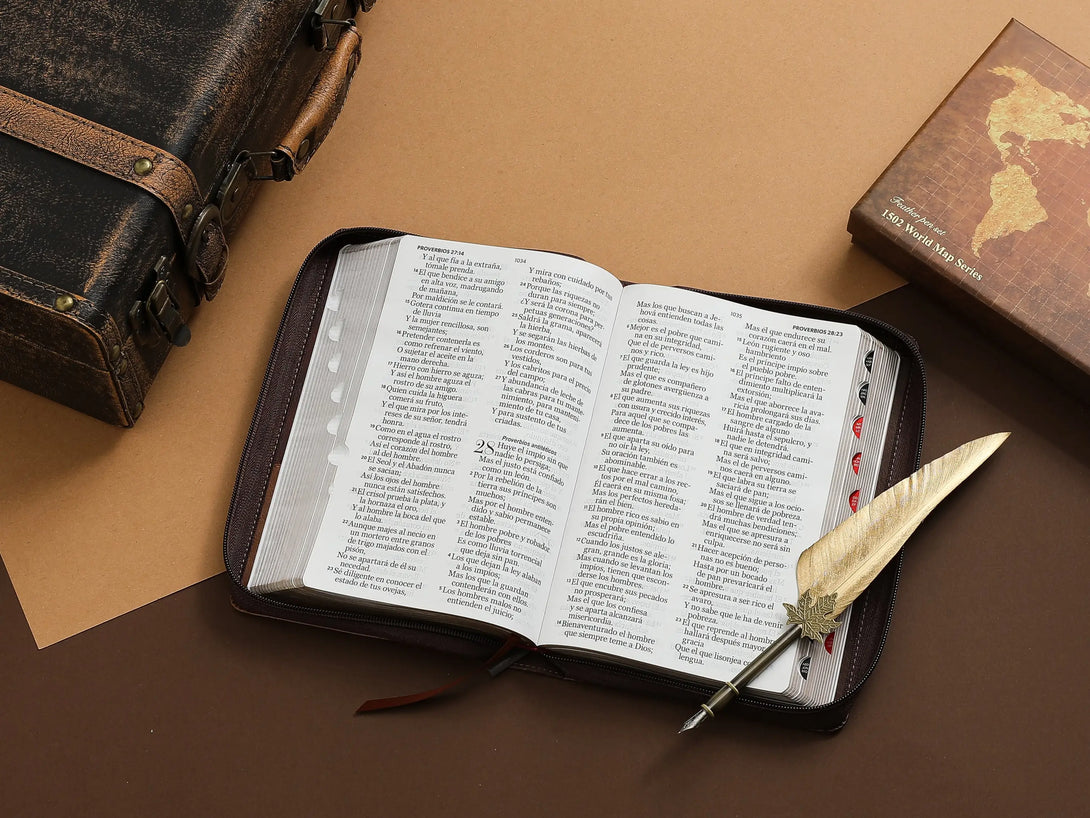 Biblia RVR60 068 czti ColecciÃ³n Iconic cafÃ©/cafÃ©/cafÃ©