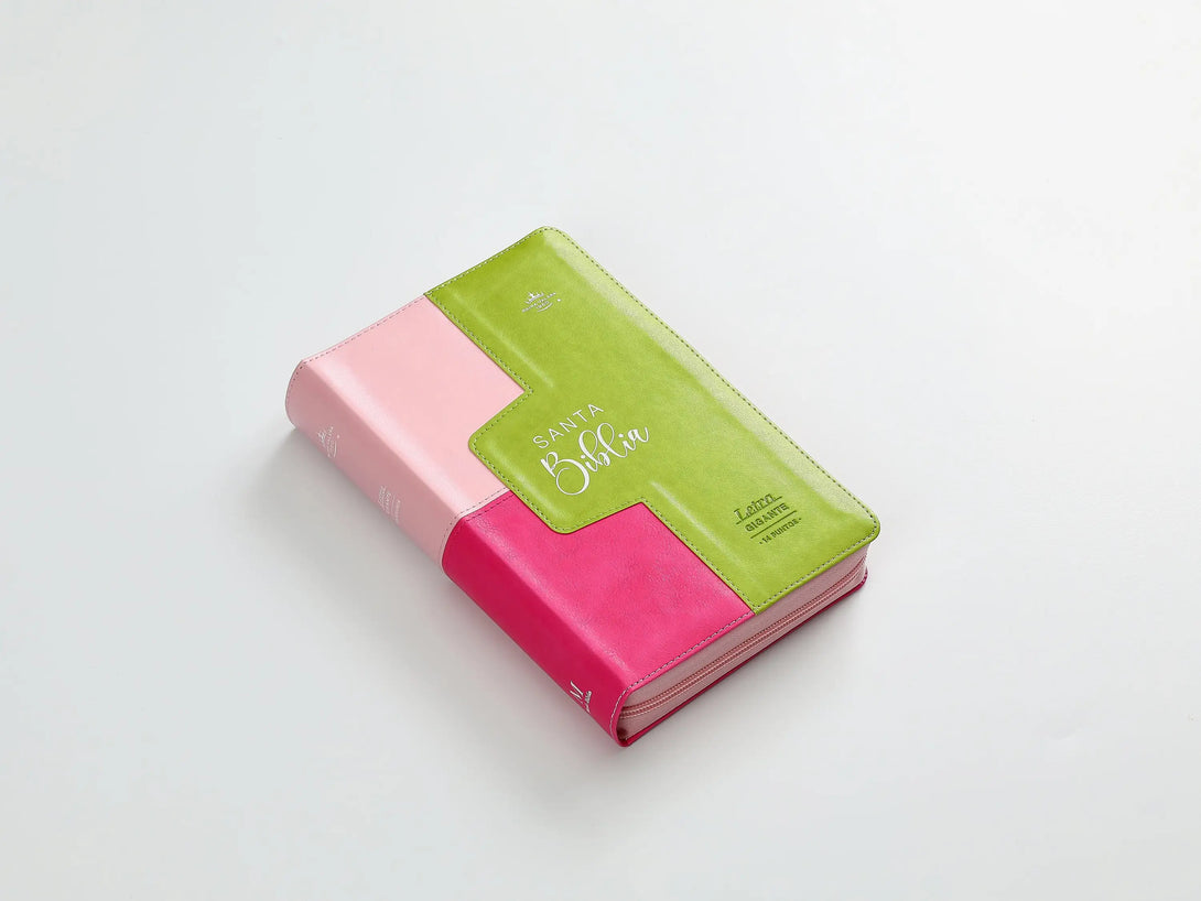 Biblia RVR60 068 czti ColecciÃ³n Iconic Fucsia/rosa/ lima