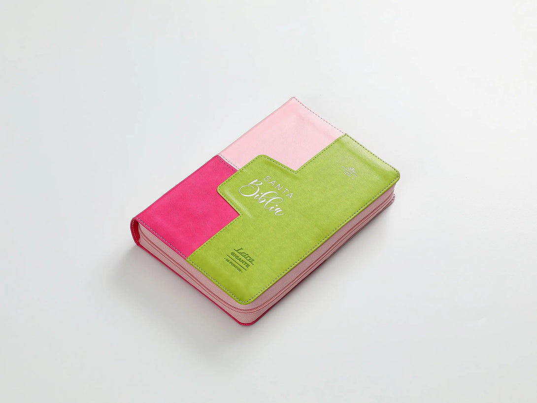 Biblia RVR60 068 czti ColecciÃ³n Iconic Fucsia/rosa/ lima