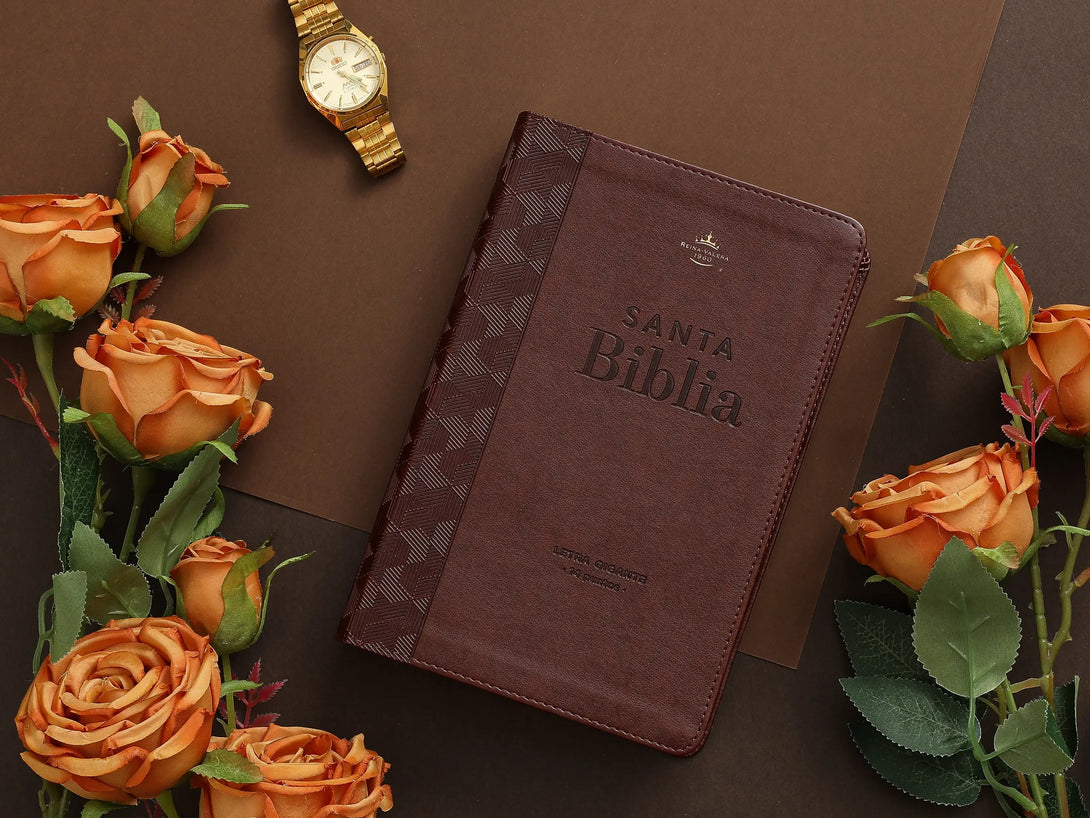 Biblia RVR60 068c LGi ColecciÃ³n Corinto CafÃ© - Biblias
