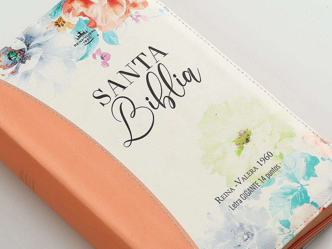 Biblia RVR60 068czti PJR CP jardín Coral - Biblias
