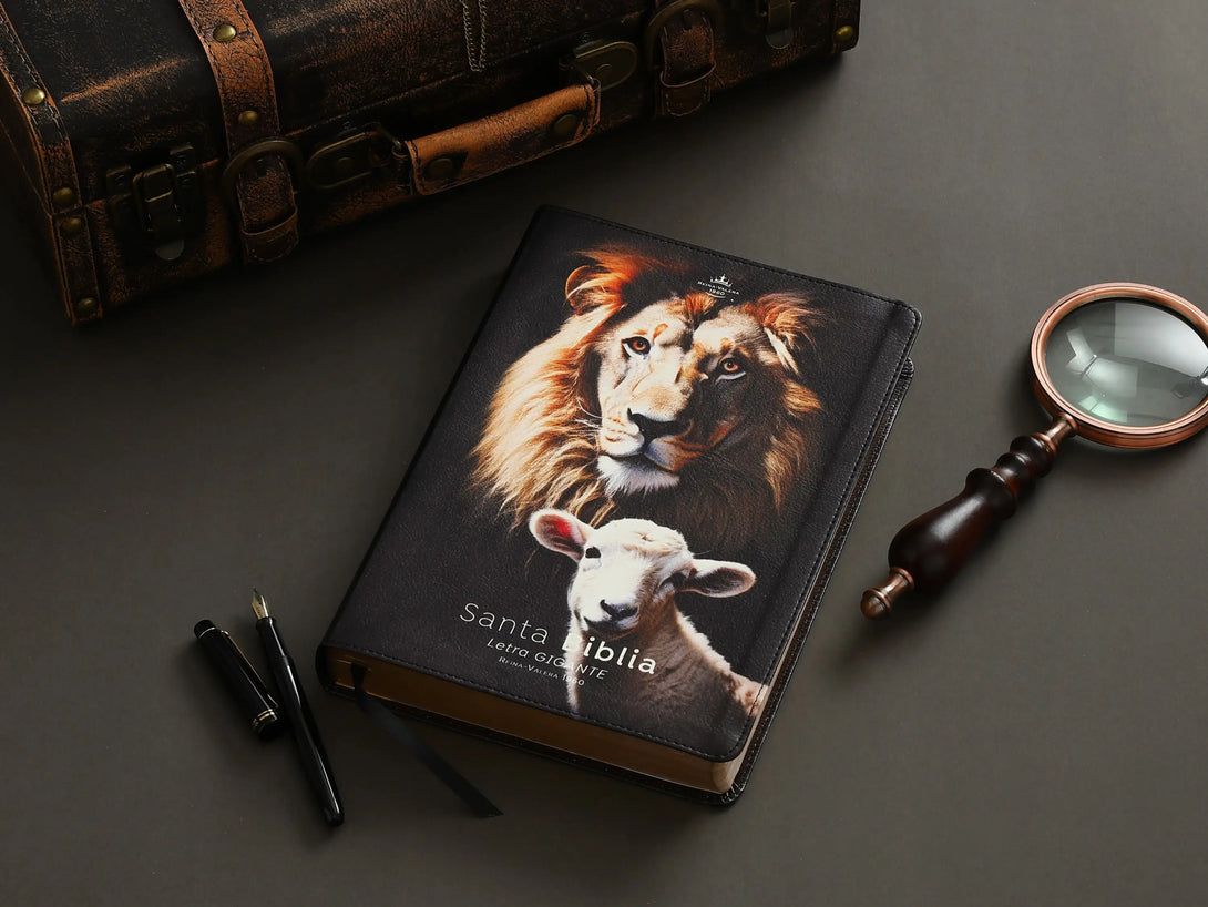 Biblia RVR60 085c LG PJR LeÃ³n y cordero - Biblias