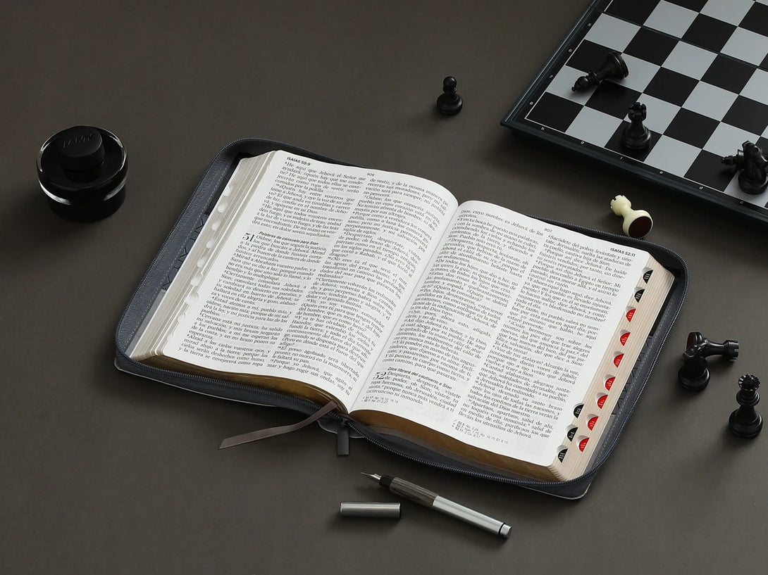 Biblia RVR60 085czti LGi PJR Tricolor Negro/Gris