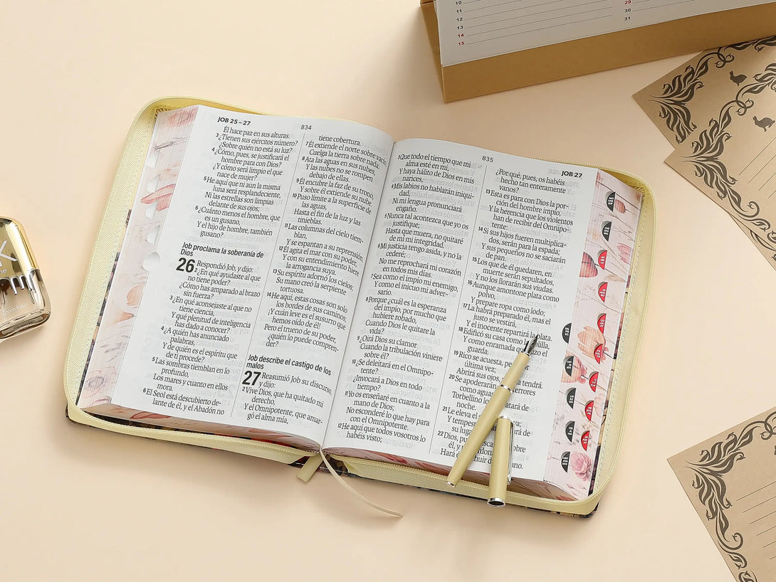Biblia RVR60 088czti LSGi CP jardín Vintage - Biblias
