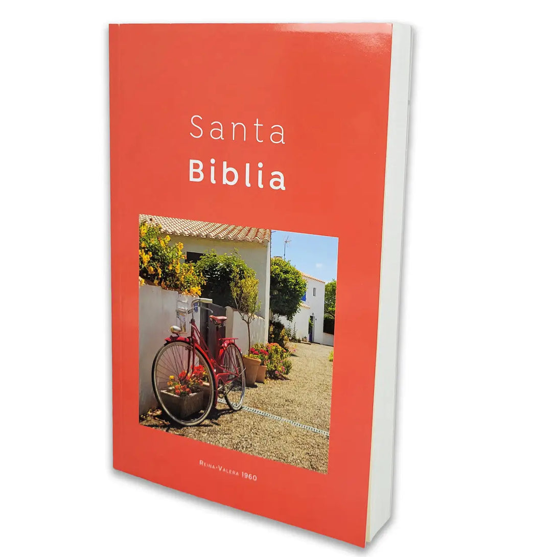 Biblia RVR60 Tamaño Manual - ECO paperback coral diseño