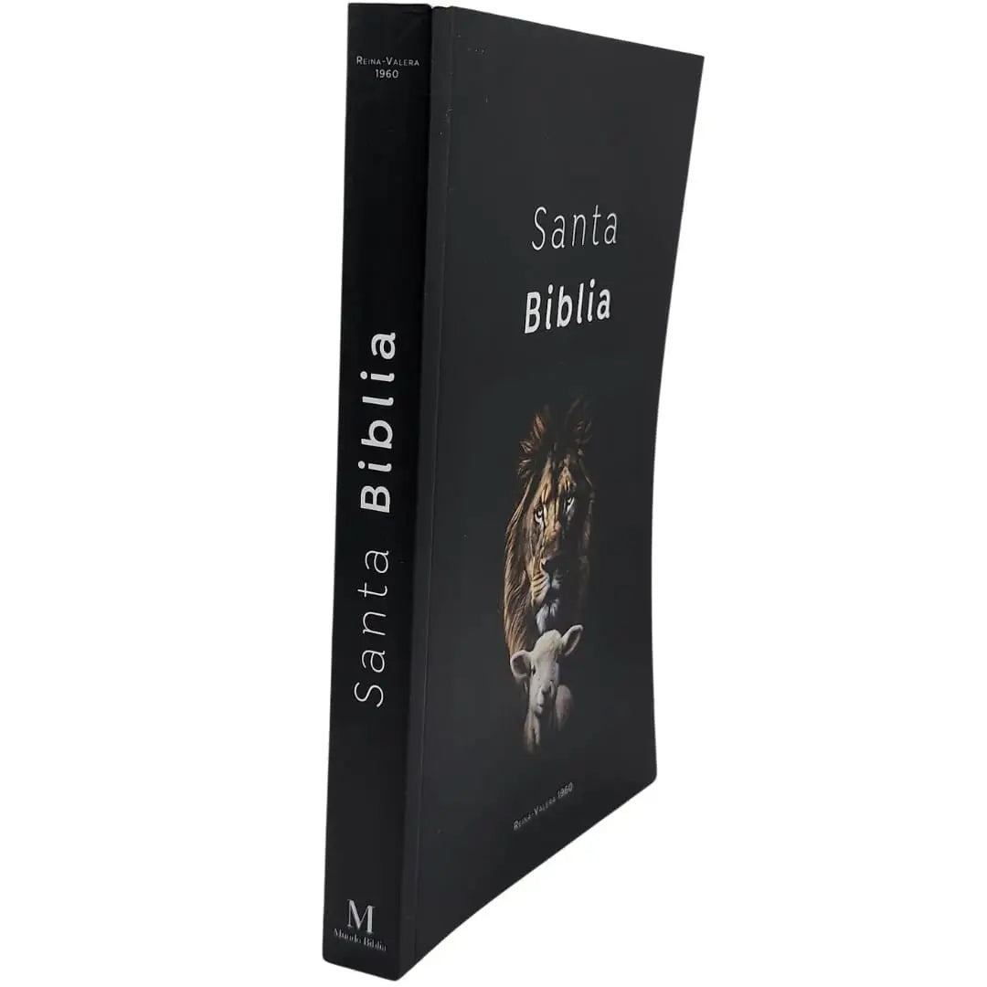 Biblia RVR60 Tamaño Manual - ECO paperback negro diseño