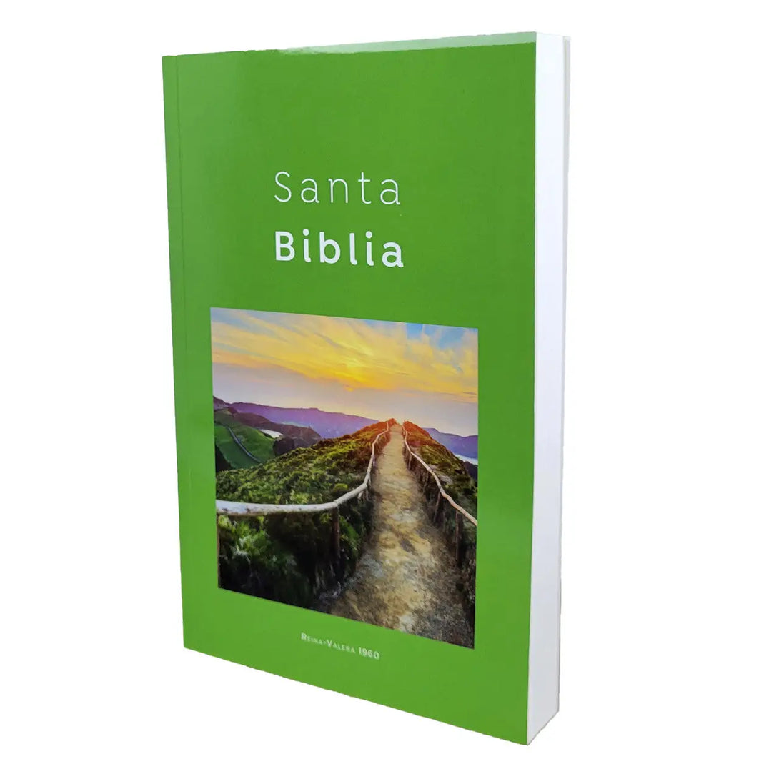Biblia RVR60 Tamaño Manual - ECO paperback verde diseño