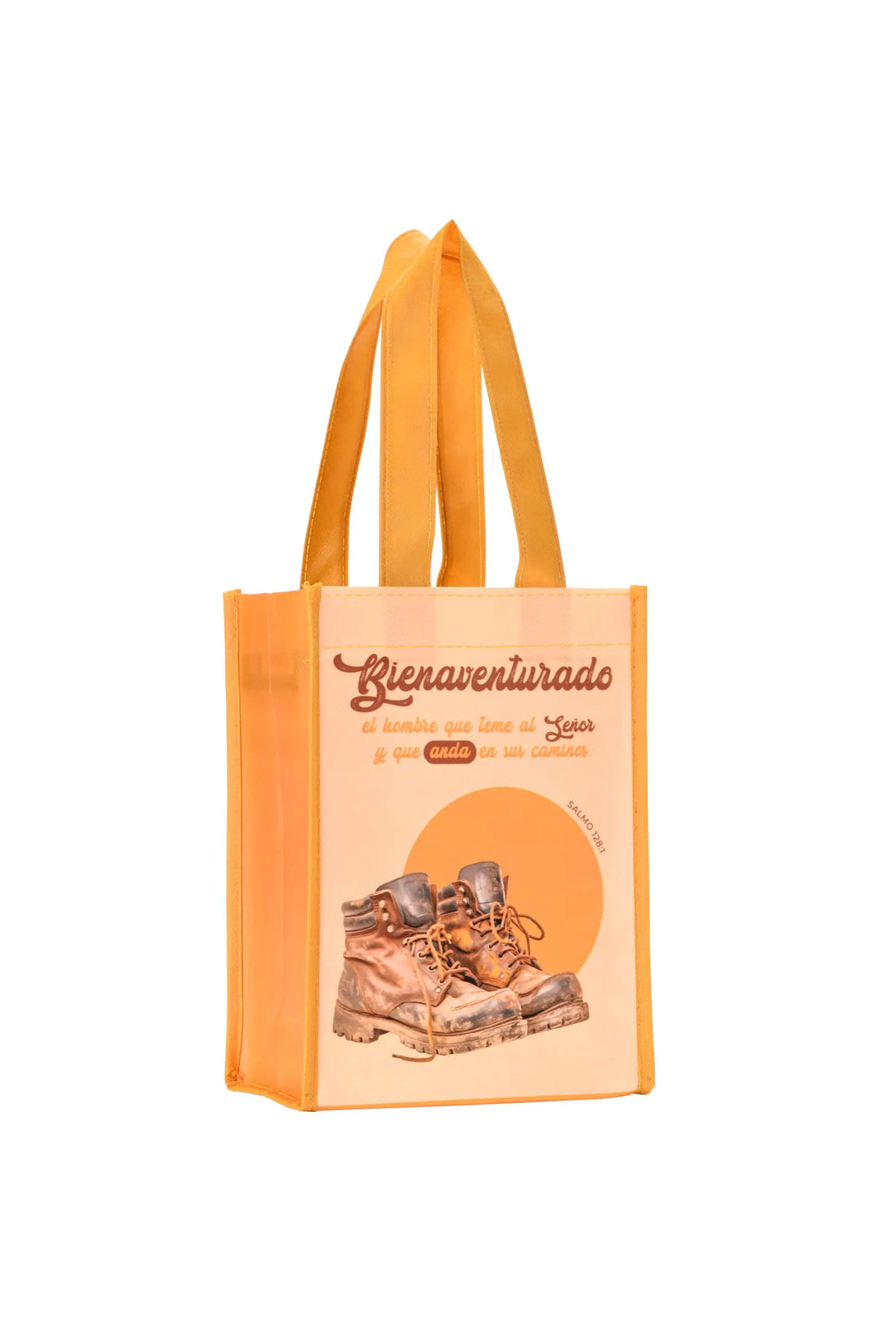 Bolsa Tote bag pequeña a todo color. Bienaventurado