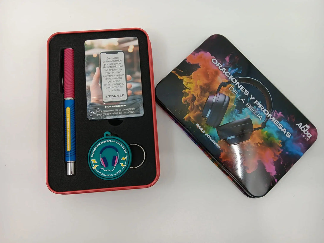 Caja Oraciones y promesas. Para jóvenes