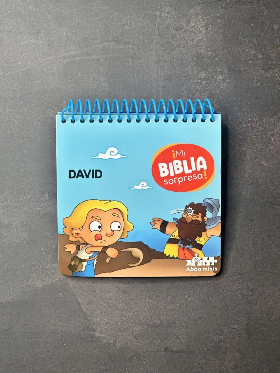 David. Colección Mi Biblia Sorpresa. Pinta con Agua.