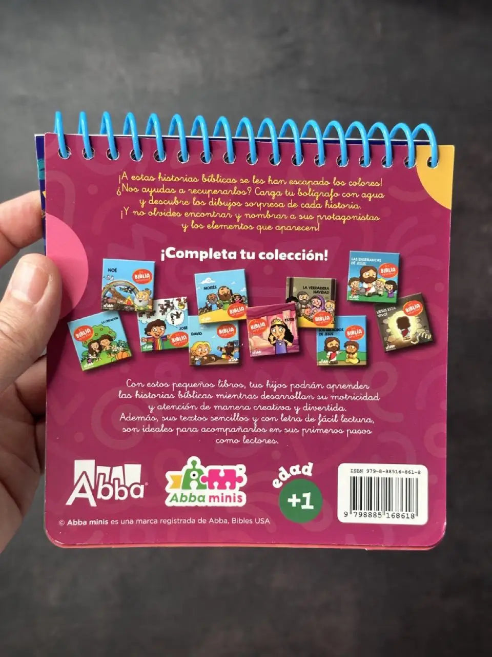 Ester. Colección Mi Biblia Sorpresa. Pinta con Agua.
