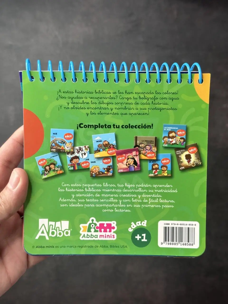 José. Colección Mi Biblia Sorpresa. Pinta con Agua.