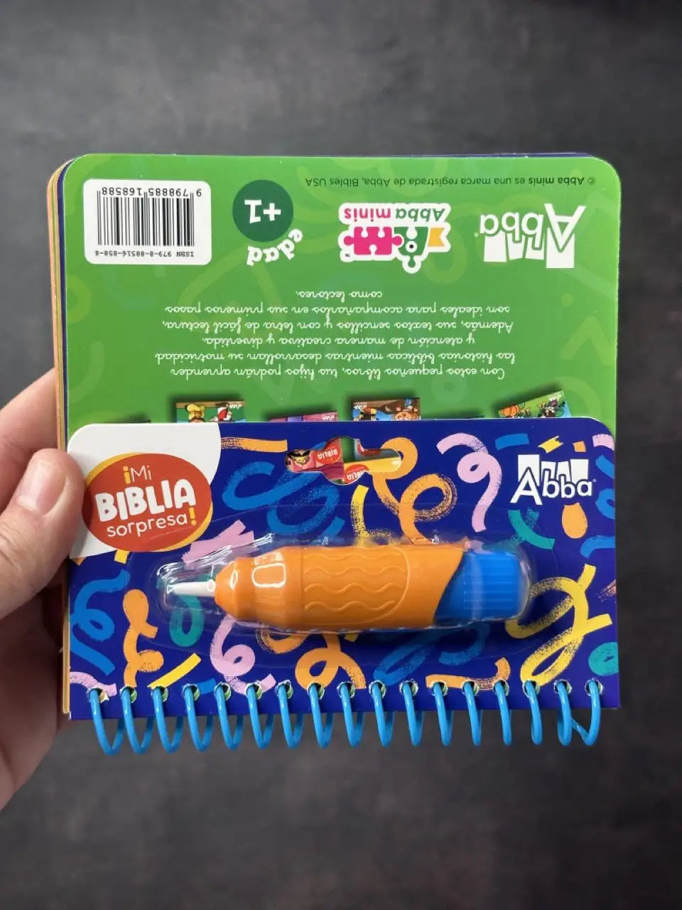 José. Colección Mi Biblia Sorpresa. Pinta con Agua.