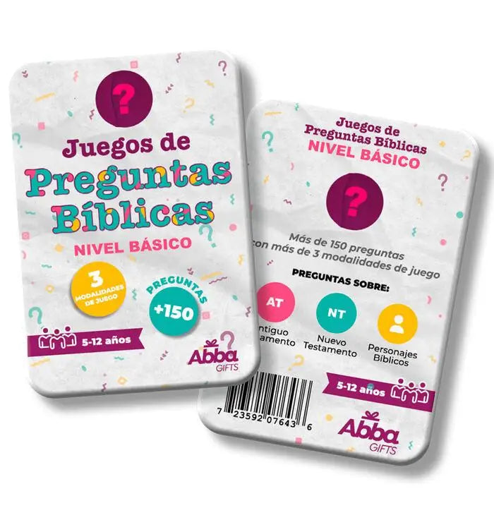 Juego de las preguntas bíblicas. Nivel básico.