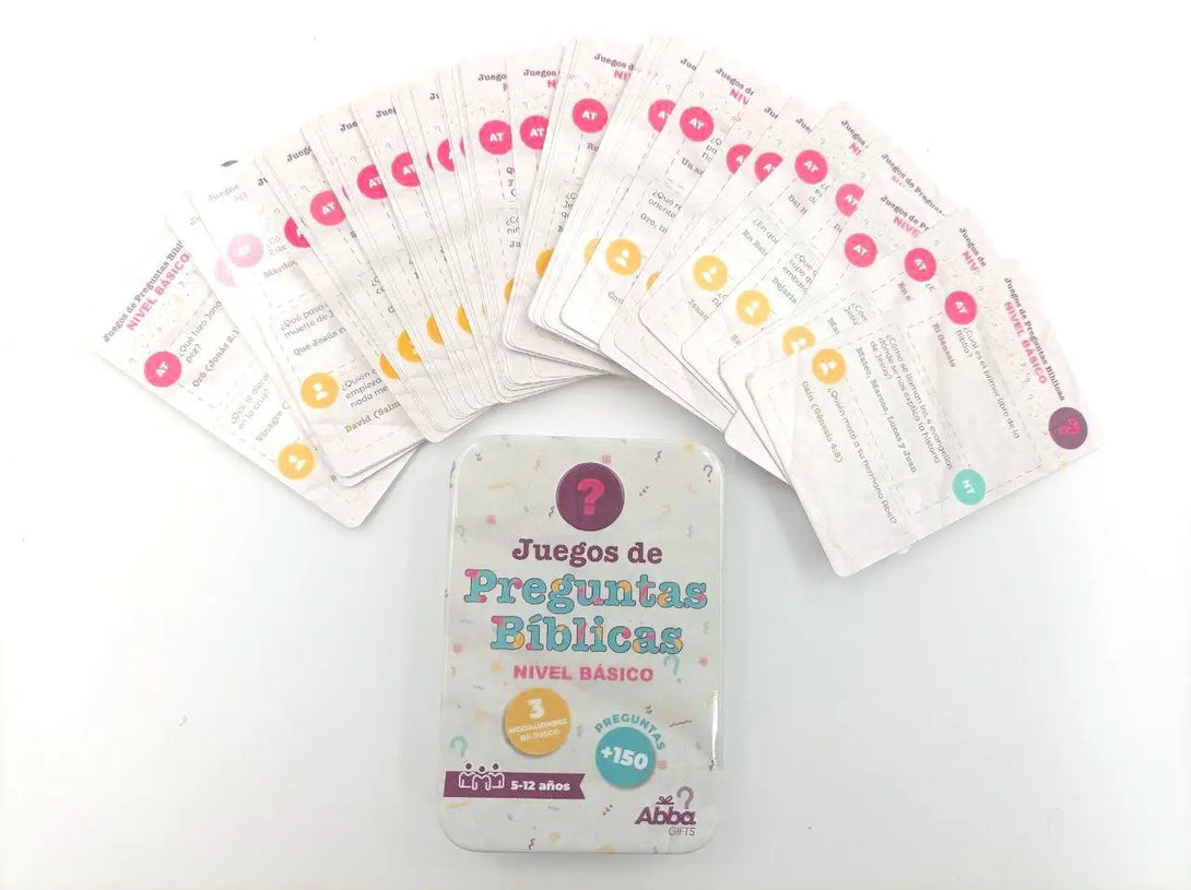 Juego de las preguntas bíblicas. Nivel básico.