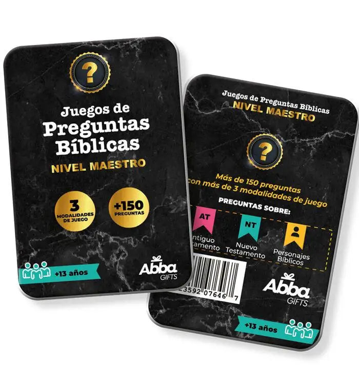 Juego de las preguntas bíblicas. Nivel maestro