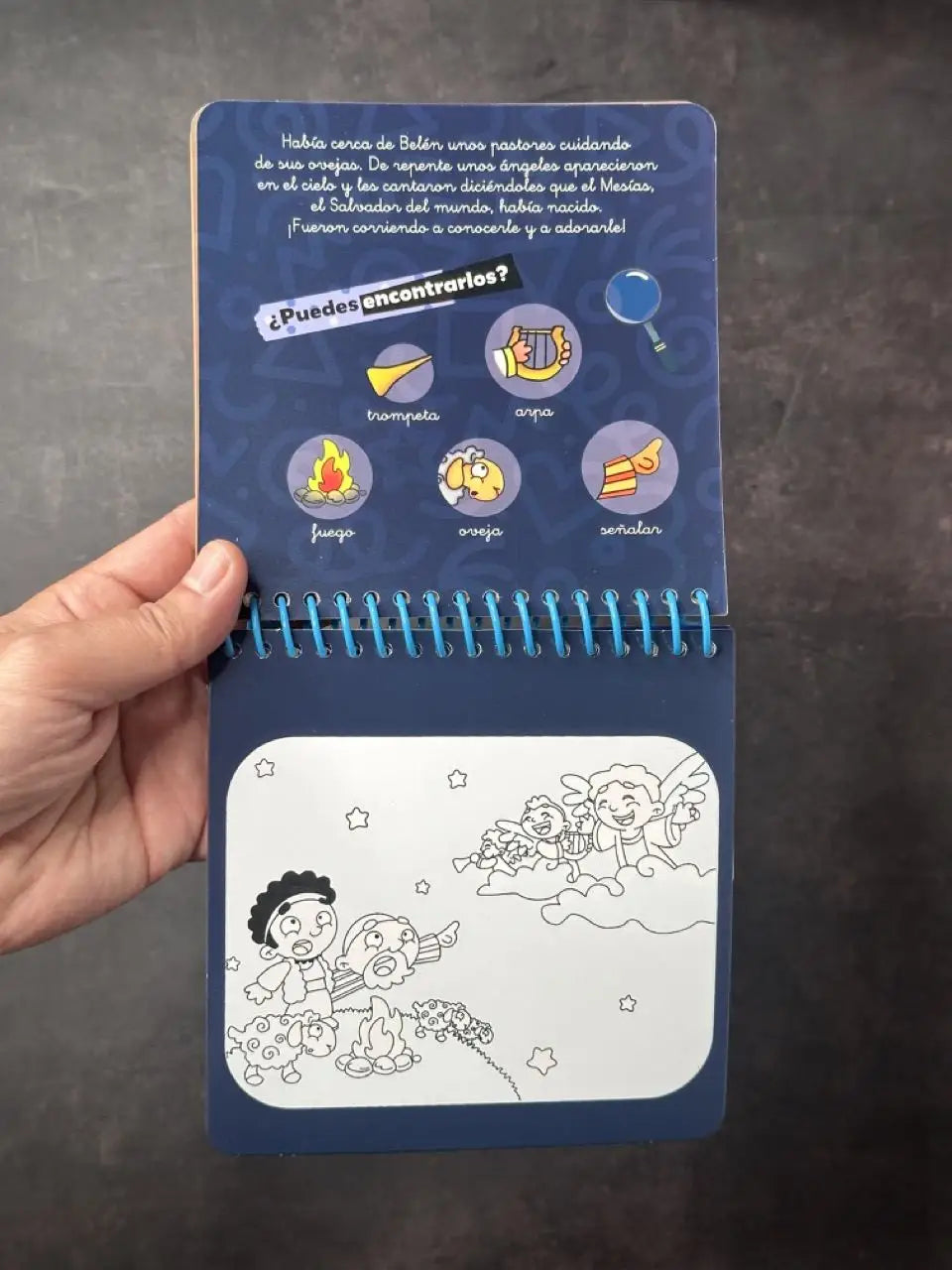La Verdadera Navidad. Colección Mi Biblia Sorpresa. Pinta