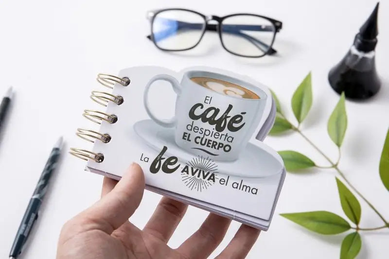 Libreta troquelada Café