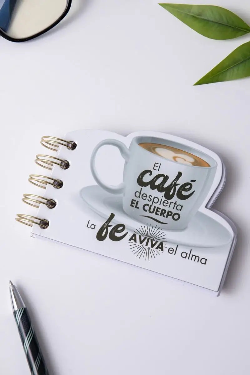 Libreta troquelada Café