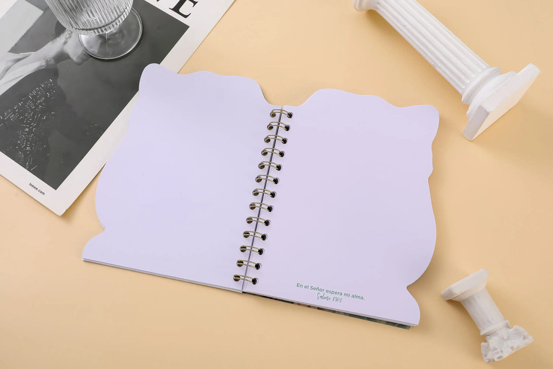 Libreta Troquelada con portada en PP. En el Señor espera