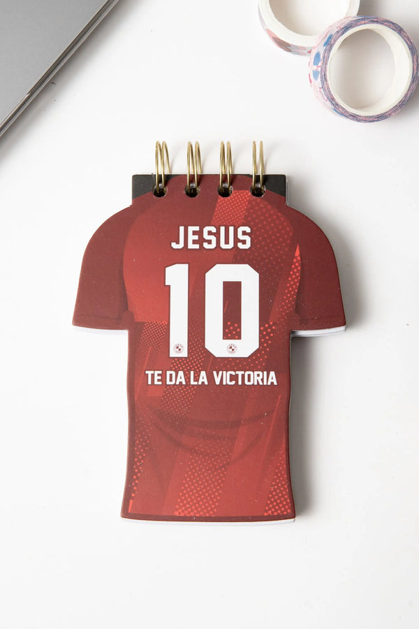 Libreta troquelada Jesús te da la victoria