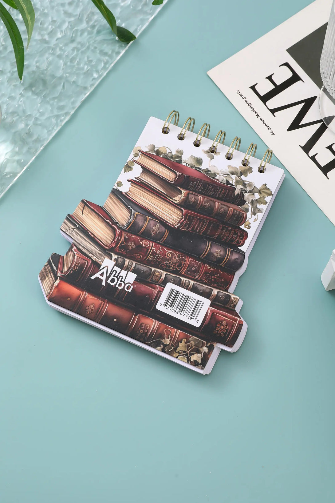 Libreta troquelada libros