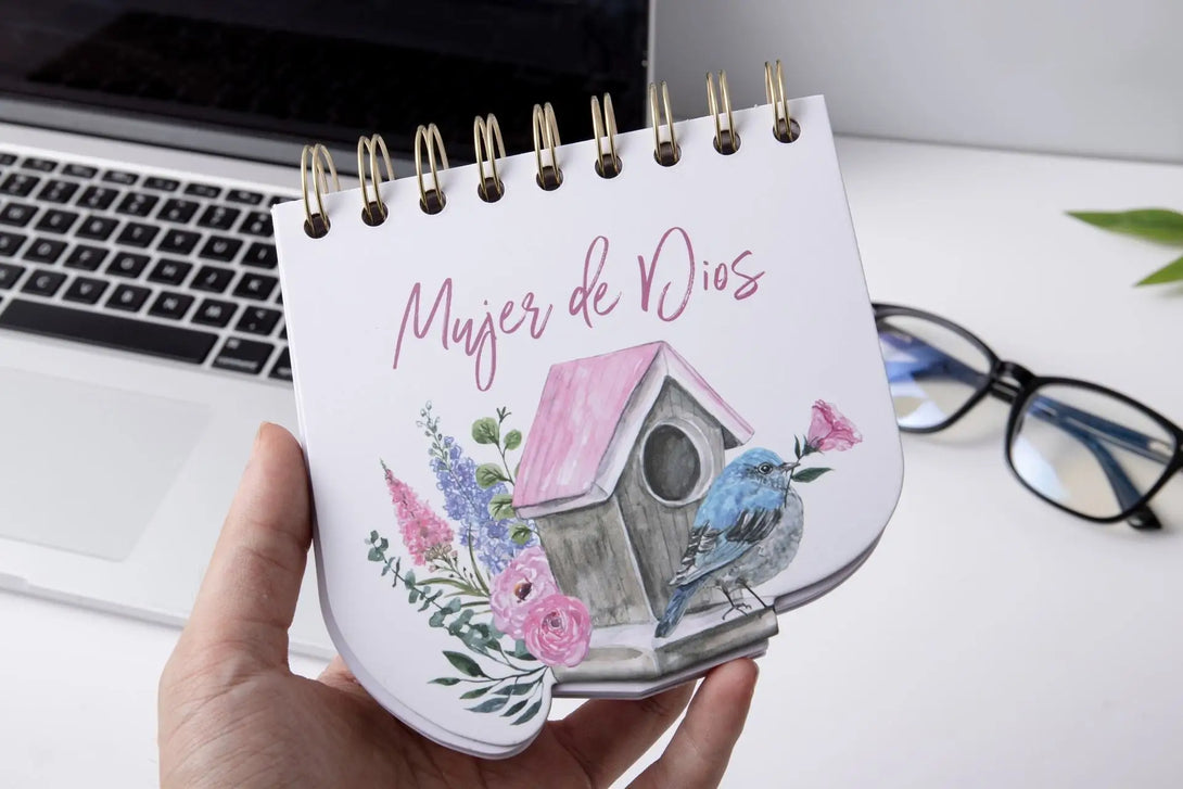 Libreta troquelada Mujer de Dios