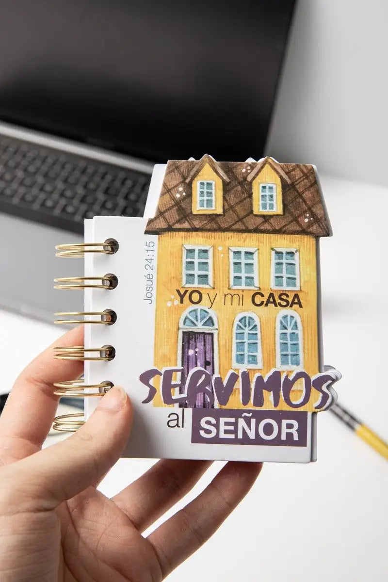 Libreta troquelada Yo y mi casa