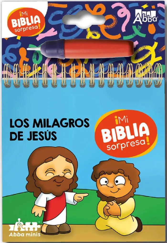 Los milagros de Jesús. Colección Mi Biblia Sorpresa. Pinta
