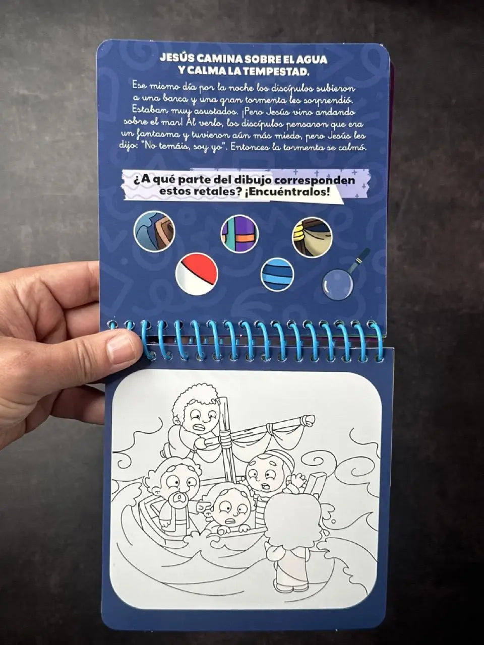 Los milagros de Jesús. Colección Mi Biblia Sorpresa. Pinta