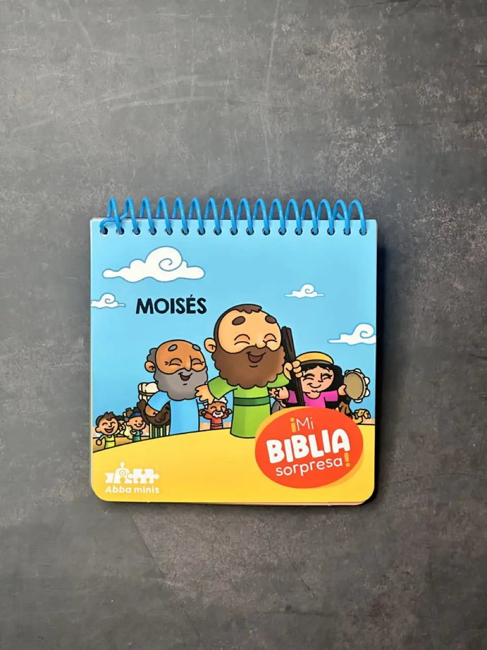 Moisés. Colección Mi Biblia Sorpresa. Pinta con Agua.