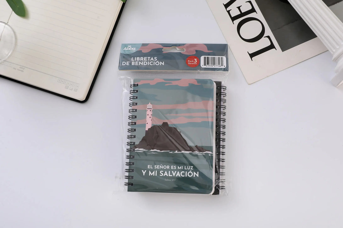 Pack 3 libretas Paisajes vintage